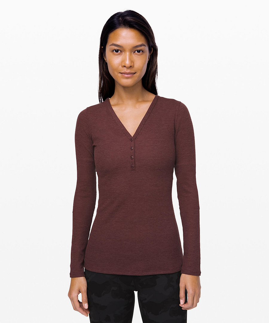 Close Call Henley Long Sleeve