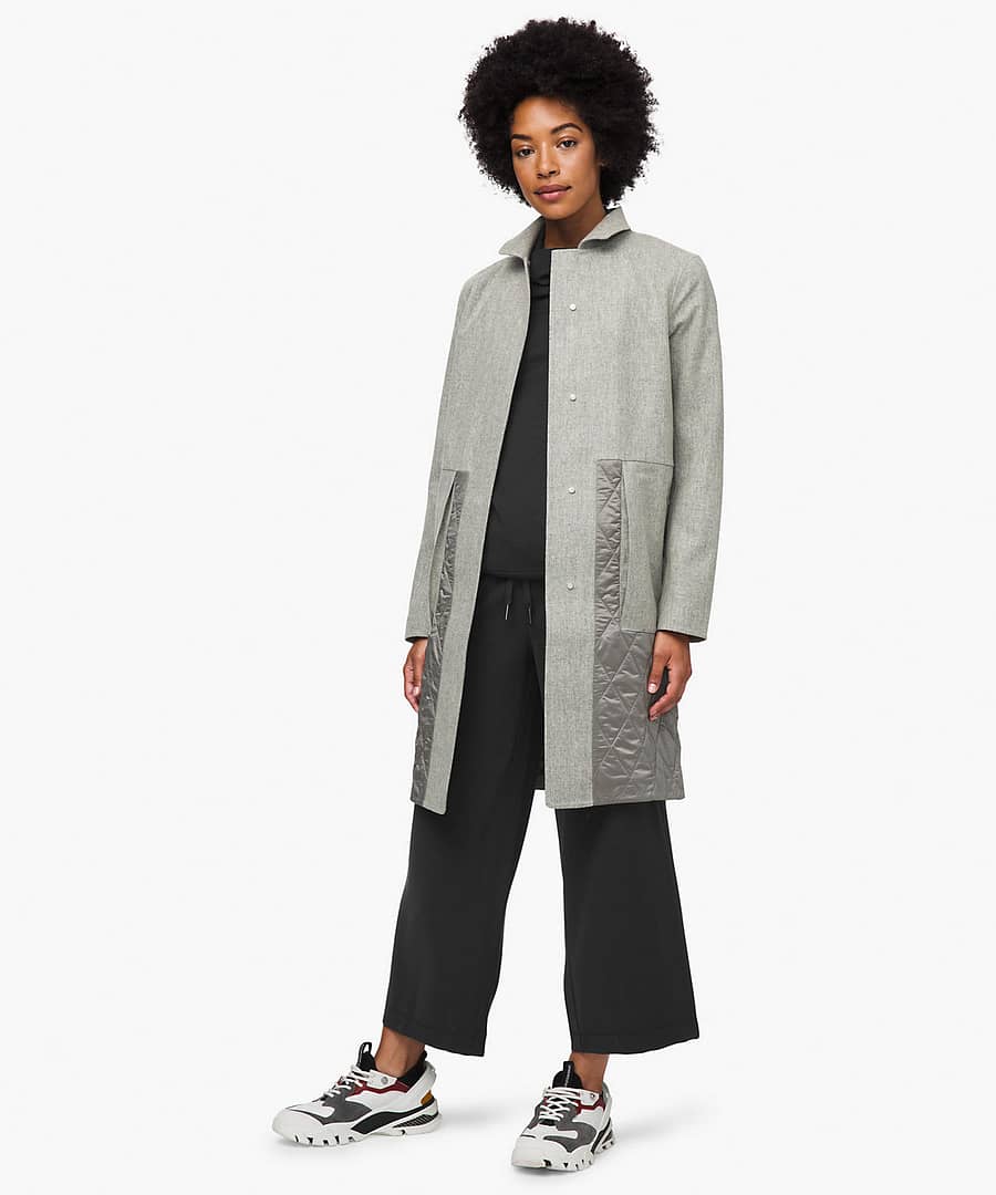 Roam Far Wool Coat, Shop The Lululemon Upload