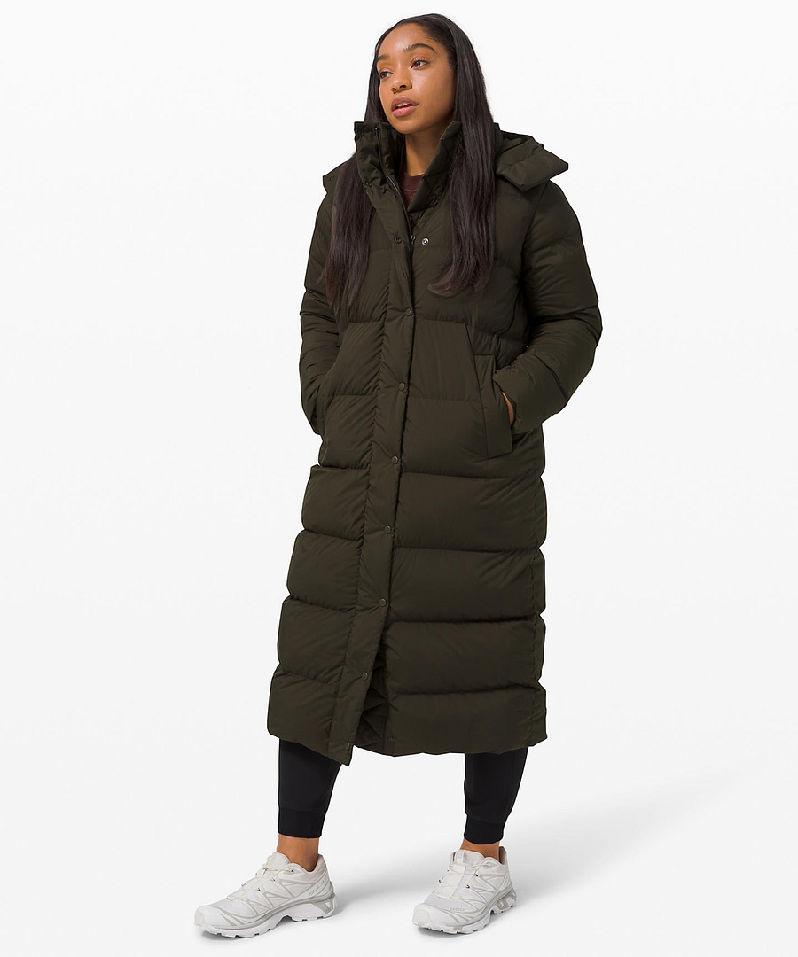 wunder puff coat long