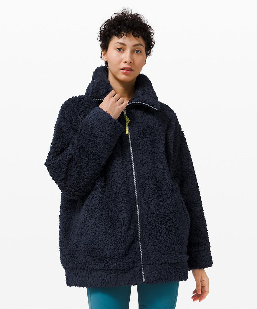 Lululemon Oh So Sherpa Jacket True Navy