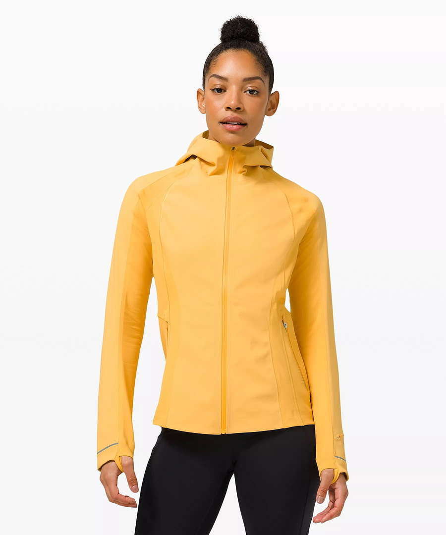 cross chill jacket, wheat yellow, Lululemon Upload