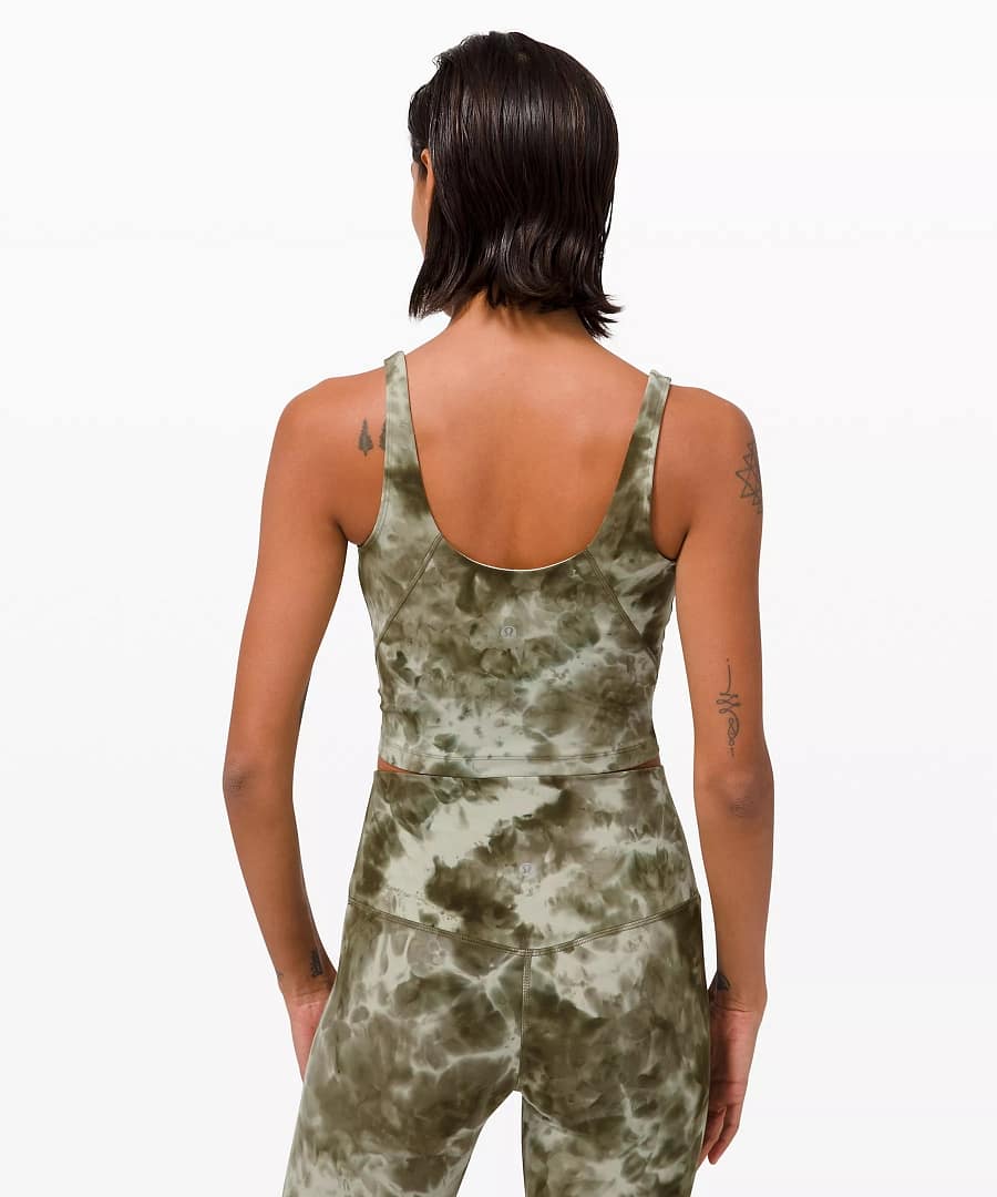 lululemon Align™ Tank Diamond Dye _ diamond dye light sage army green 3