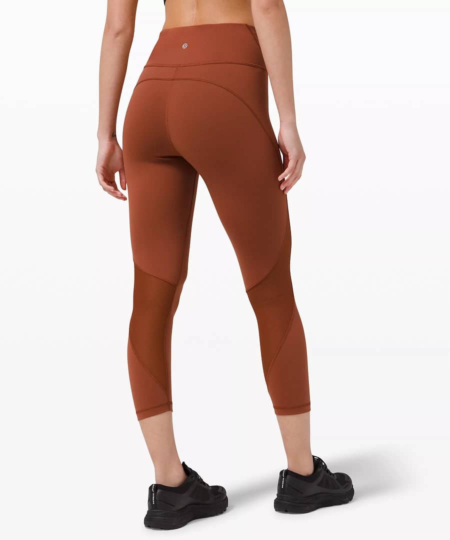 Everlux™ and Mesh High-Rise Crop 23 3