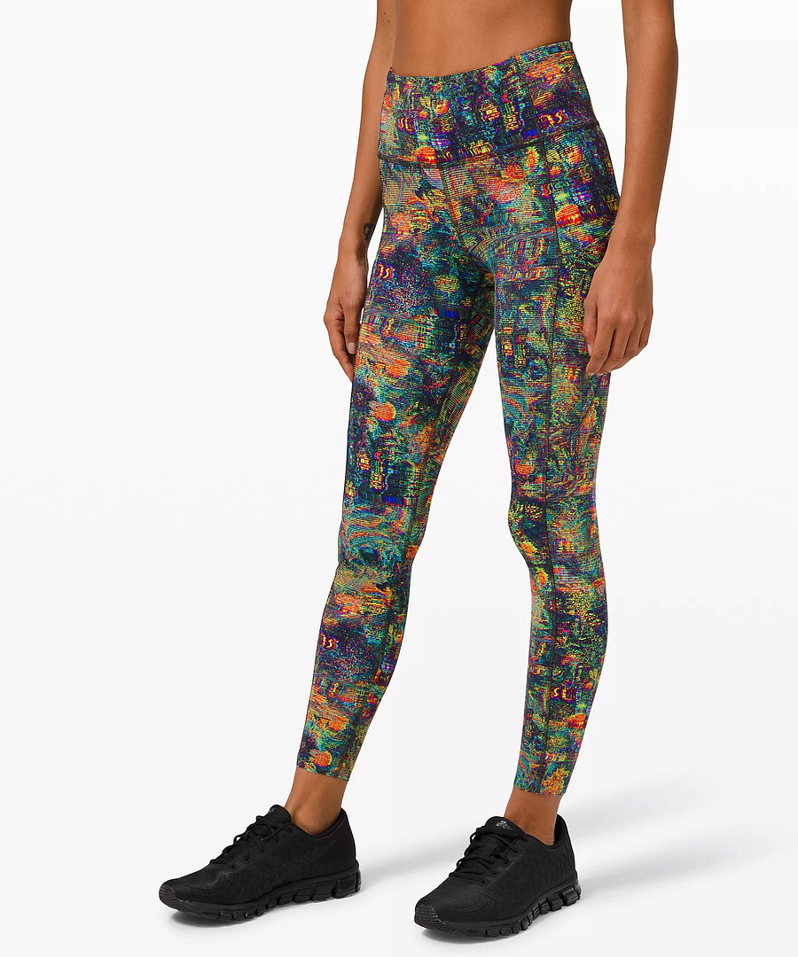 Glitch Tapestry Starlight Multi_fast and free tight-lululemon upload