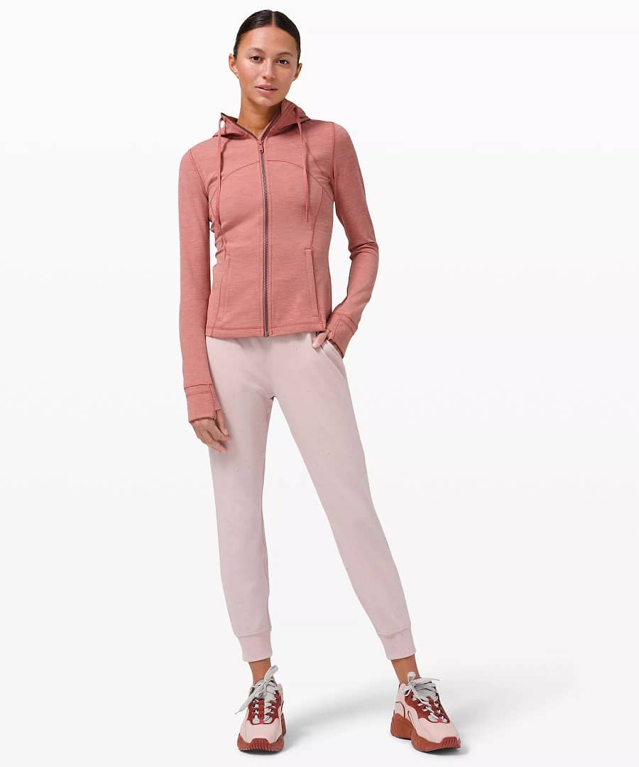 Hooded Define Jacket Nulu-heathered briar rose-lululemon