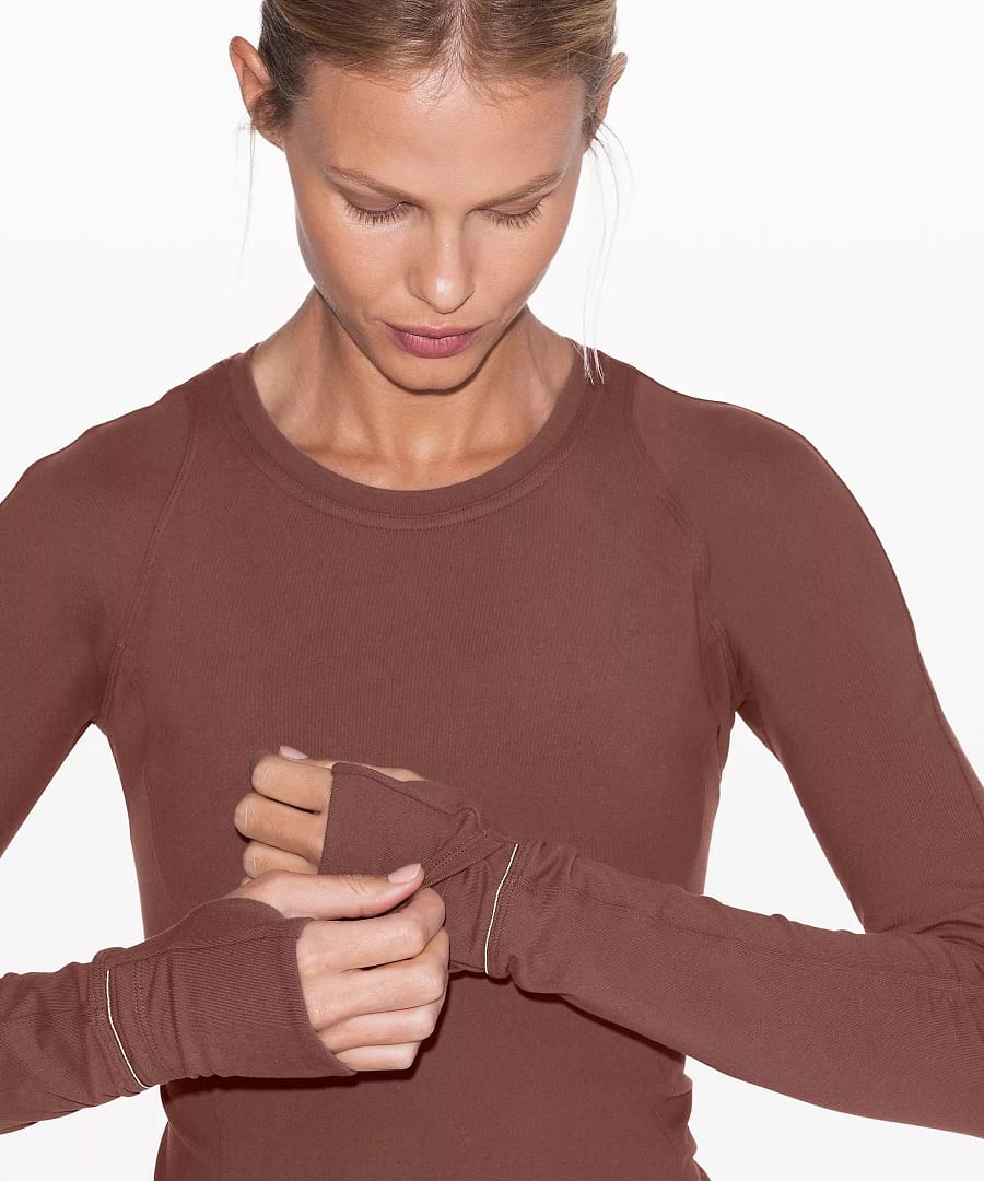 Runderful Long Sleeve Rulu™_antique bark_lululemon upload 3