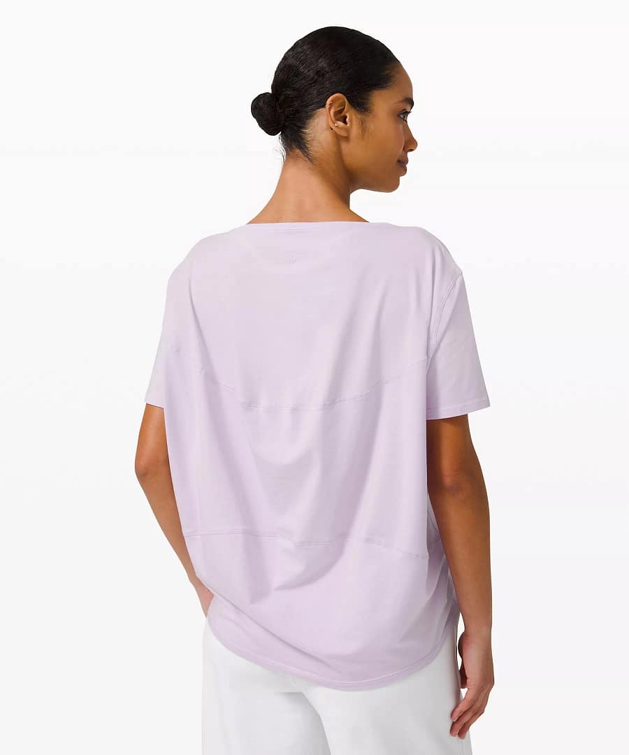 Back In Action Short Sleeve lavender dew 3