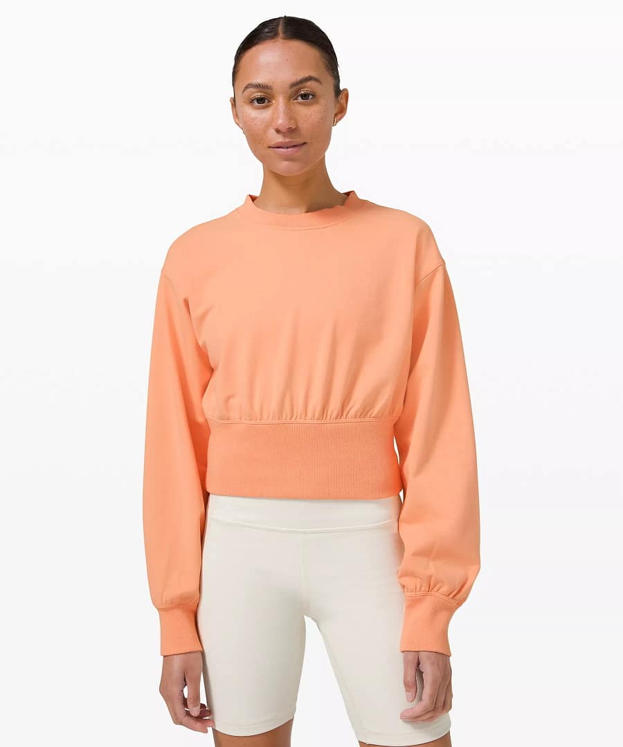 Ribbed-Contoured-Waist-Crew-malibu-peach