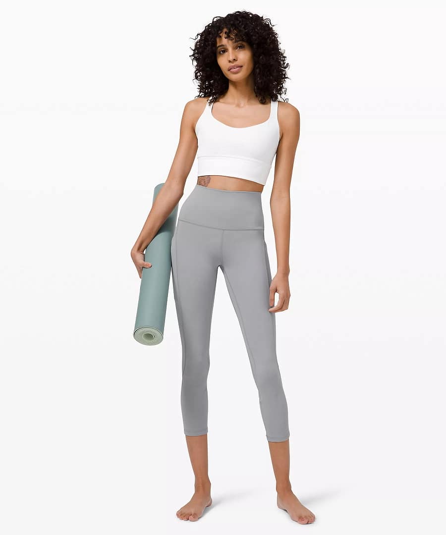 lululemon Align™ High Rise Crop with Pockets 23" Rhino Grey
