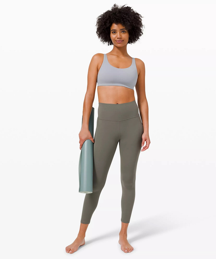 lululemon Align™ High Rise Pant with Pockets 25" grey sage