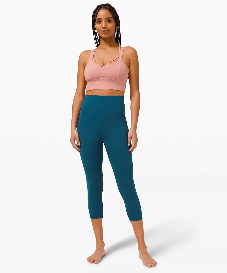 lululemon Align™ Super High-Rise Crop 21" Online Only blue borealis