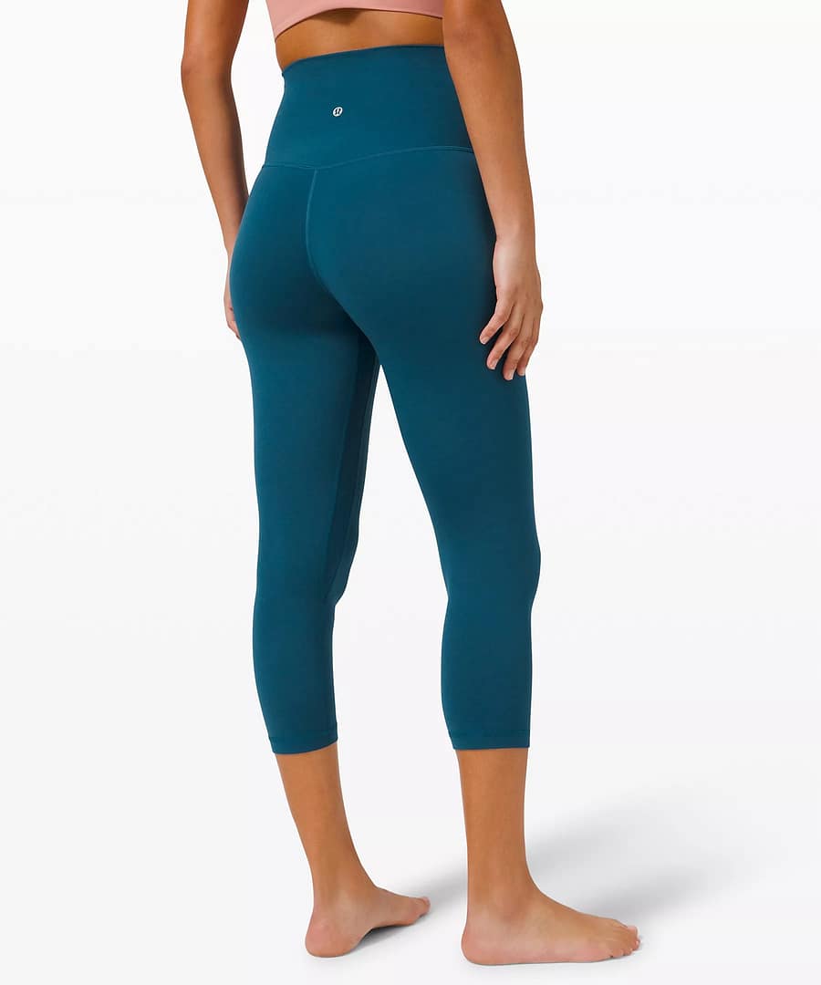 lululemon Align™ Super High-Rise Crop 21 Online Only blue borealis 3