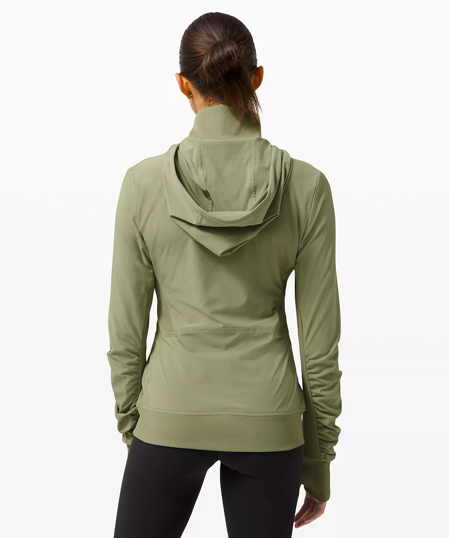 Beyond the Studio Jacket rosemary green lululemon 3