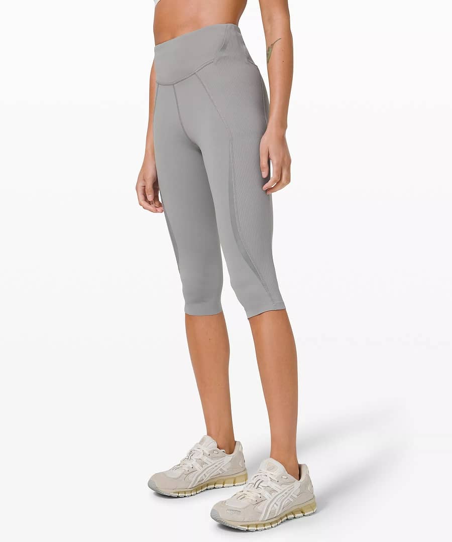 Gloss Trim Run Super High-Rise Crop 17