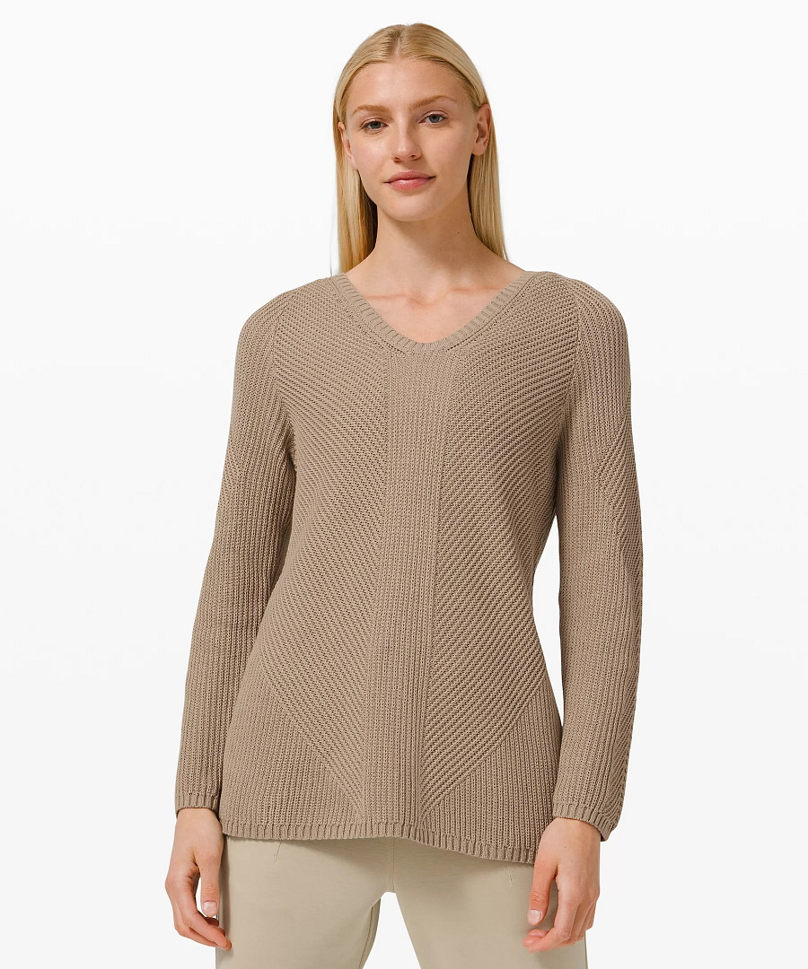 Knit Blend Textured Pulllover lululemon 3