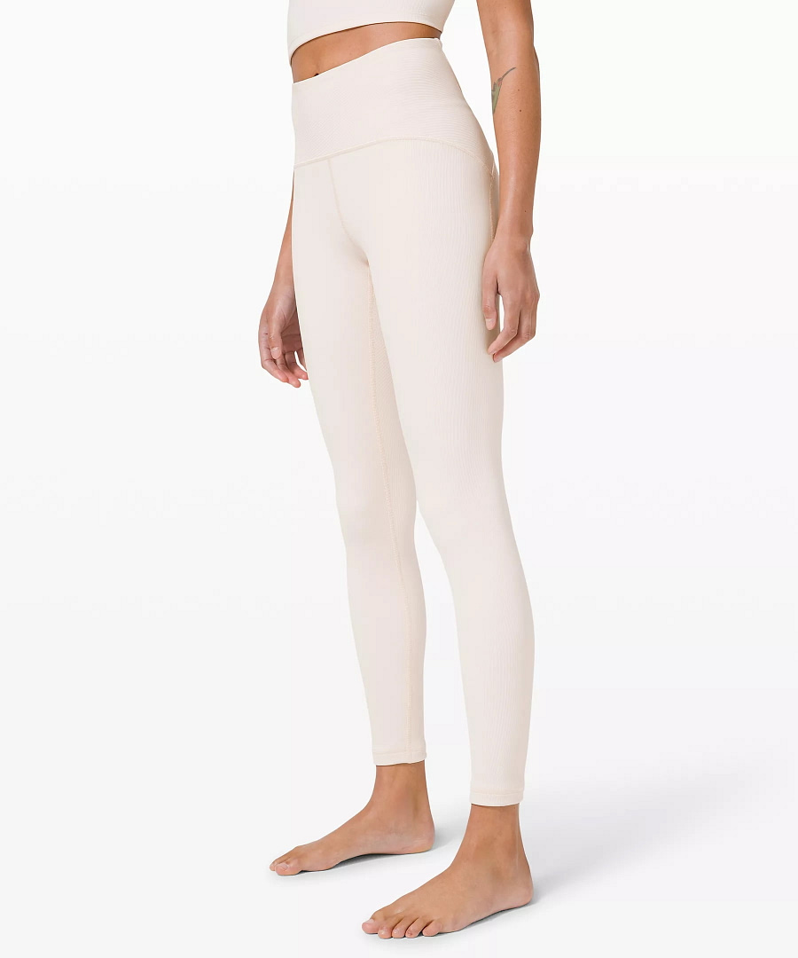 Ribbed Contoured High-Rise Tight 28" - malibu peach - lululemon