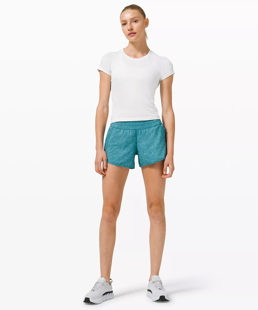 Tracker Short V - Heather Lux Multi Hawaiian Blue - lululemon