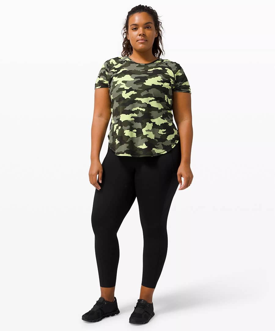 UVP Run Short Sleeve Heritage 365 Camo Crispin Green Multi 2