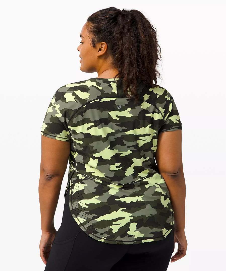 UVP Run Short Sleeve Heritage 365 Camo Crispin Green Multi 3