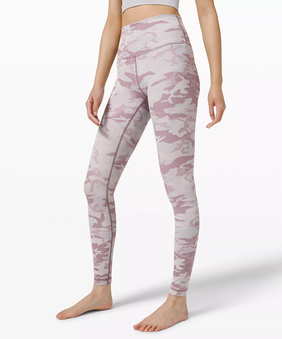 Wunder Under High Risee Tight - Incognito Camo Jacquard Iced Iris Violet Verbana - lululemon