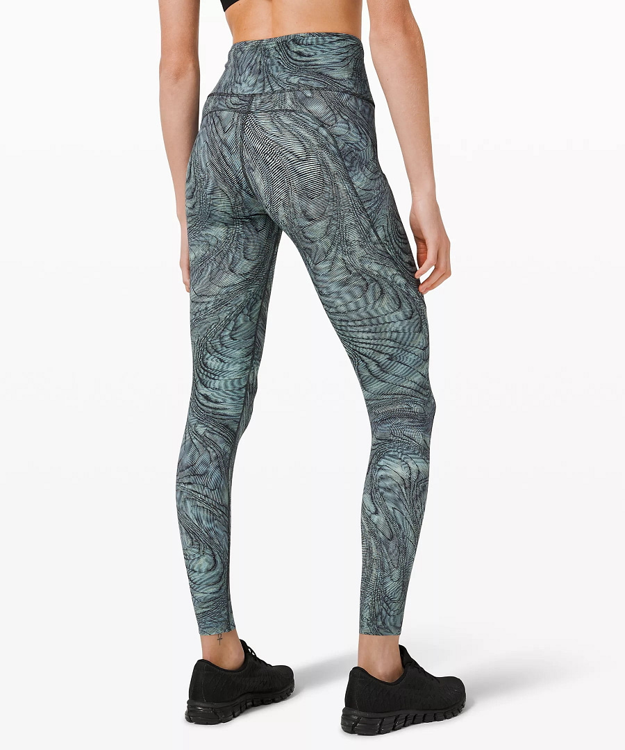 fast and free tight - Dimensional Icing Blue Multi - lululemon