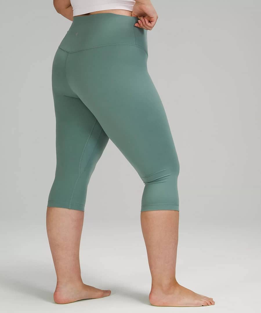 lululemon Align™ High Rise Crop 17" tidewater teal