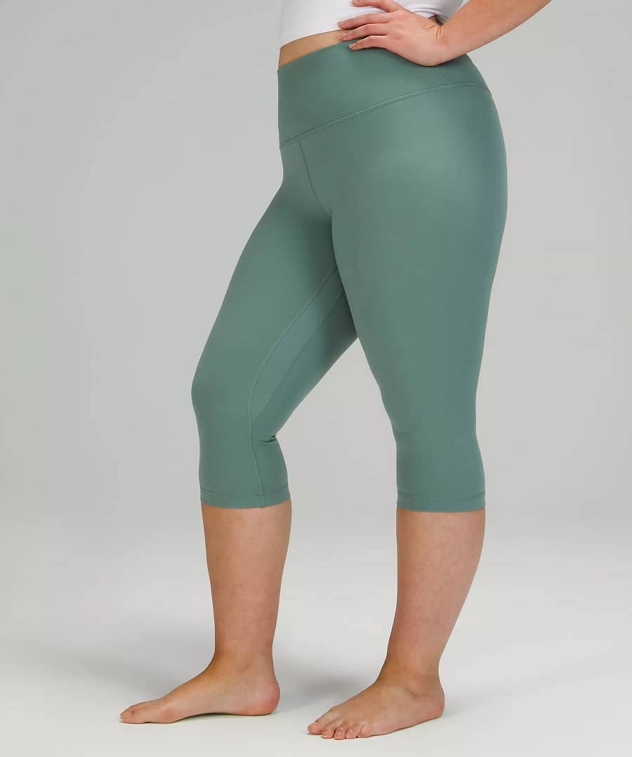 lululemon Align™ High Rise Crop 17" tidewater teal