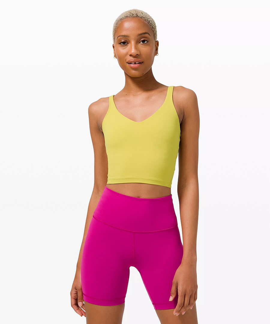 lululemon align tank yellow pear, what's new at lululemon