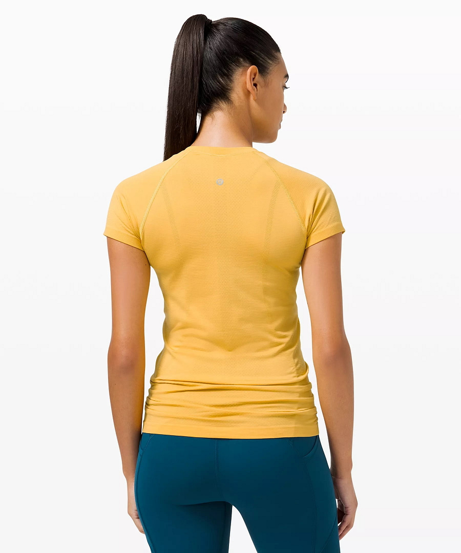 swiftly tech short sleeve 2.0 Wheat Yellow:Wheat Yellow 3