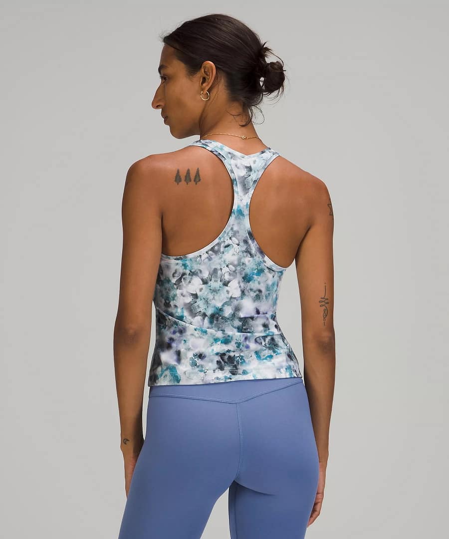Cool Racerback Shorter Length Nulu kalaidofloral multi 3