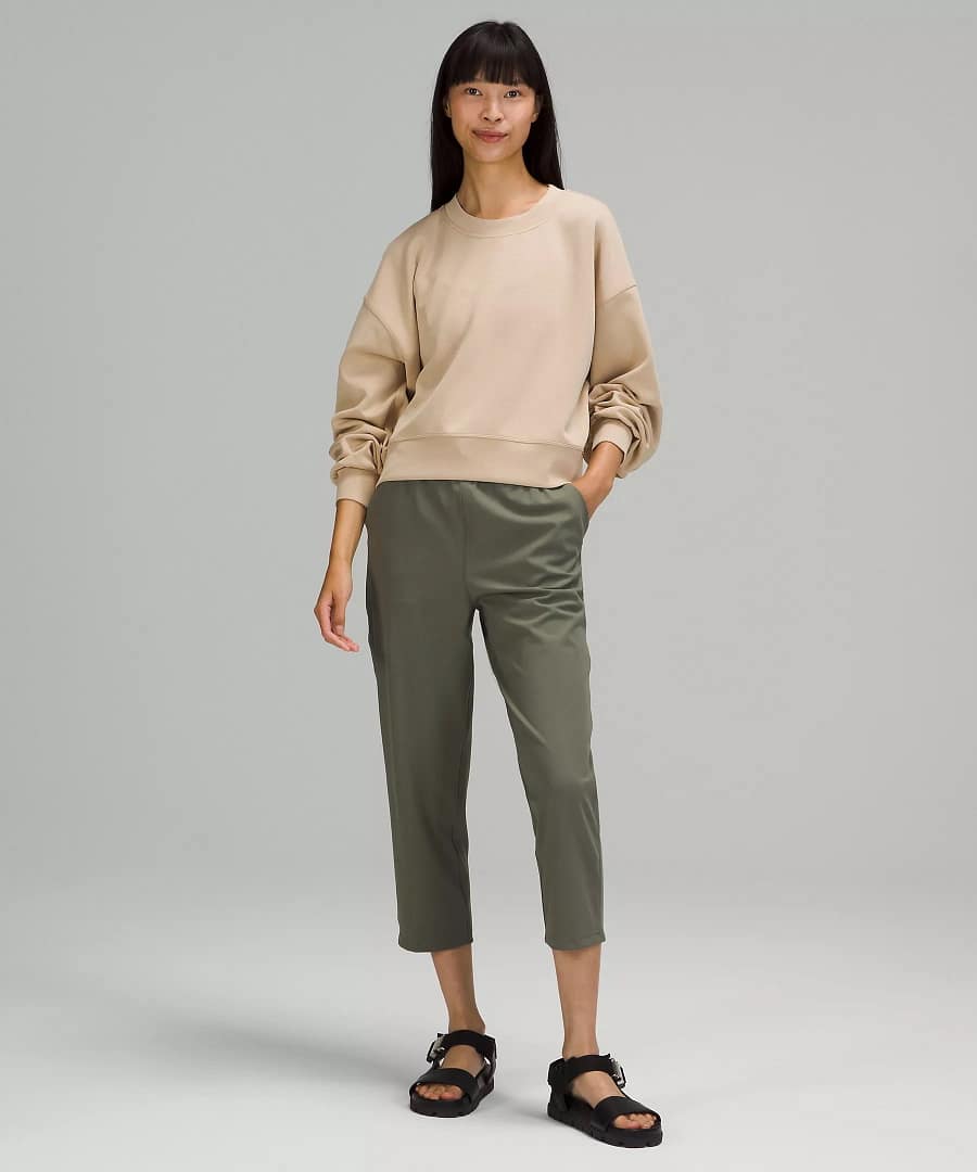 Perfectly Oversized Cropped Crew Softstreme™ trench 2