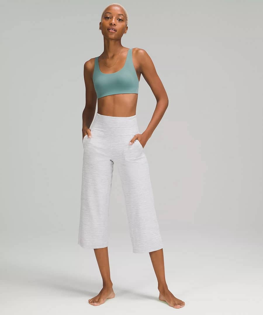 lululemon align wide leg crop Wee Are From Space Nimbus Battleship