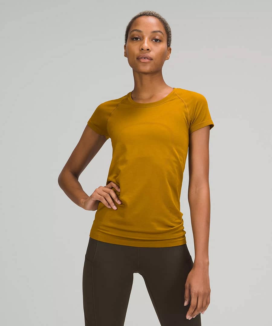 Swiftly Tech Short Sleeve 2.0 gold spice