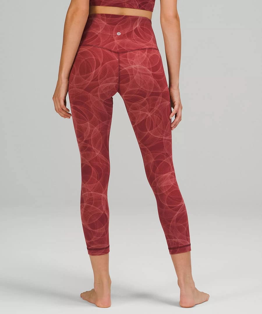 lululemon Align high-rise crop Orbit Fusion Mulled Wine Multi 3