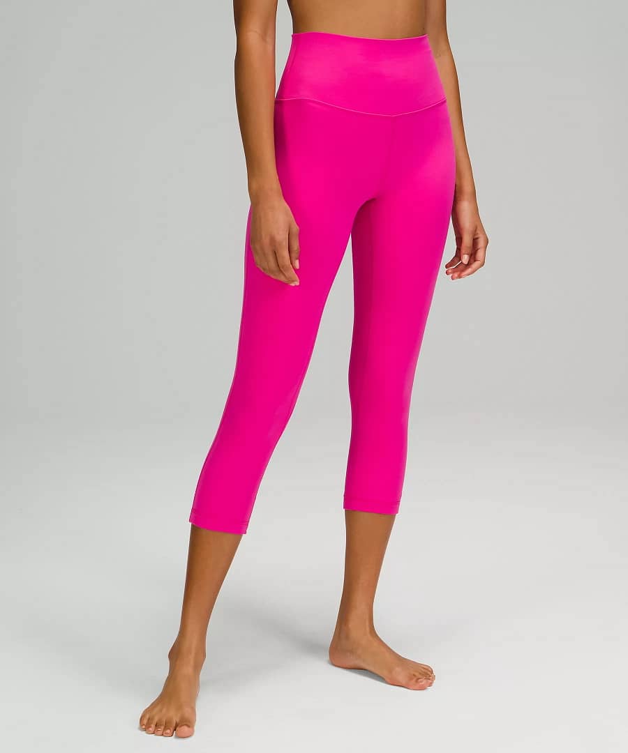 lululemon align crop sonic pink