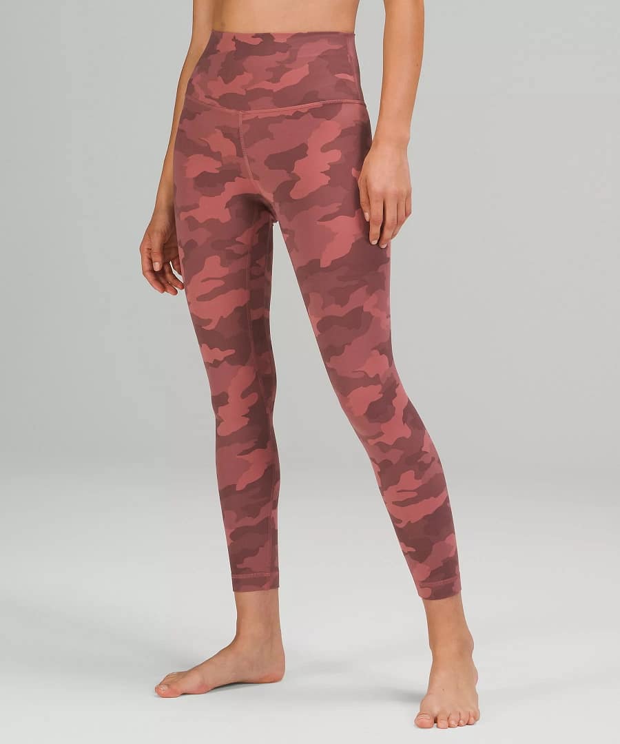 lululemon align high-rose pant Heritage 365 Camo Brier Rose Multi
