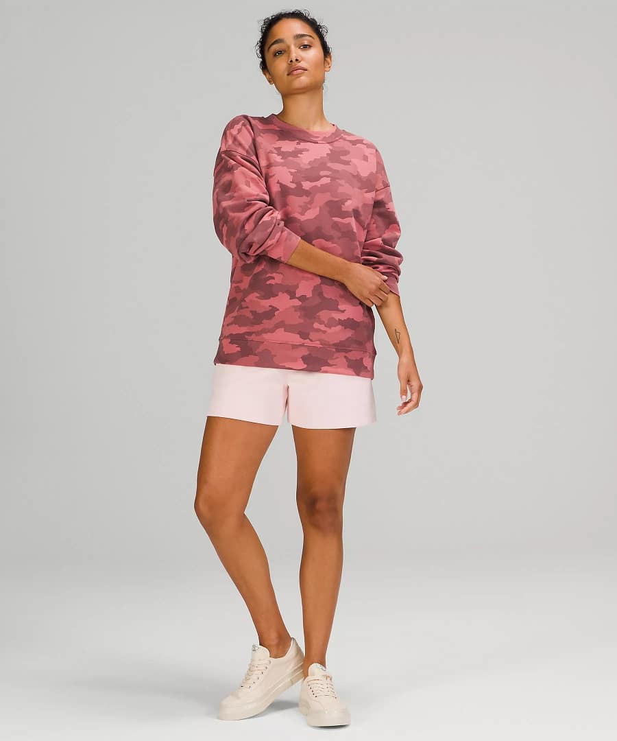 perfectly oversized crew Heritage 365 Camo Brier Rose Multi