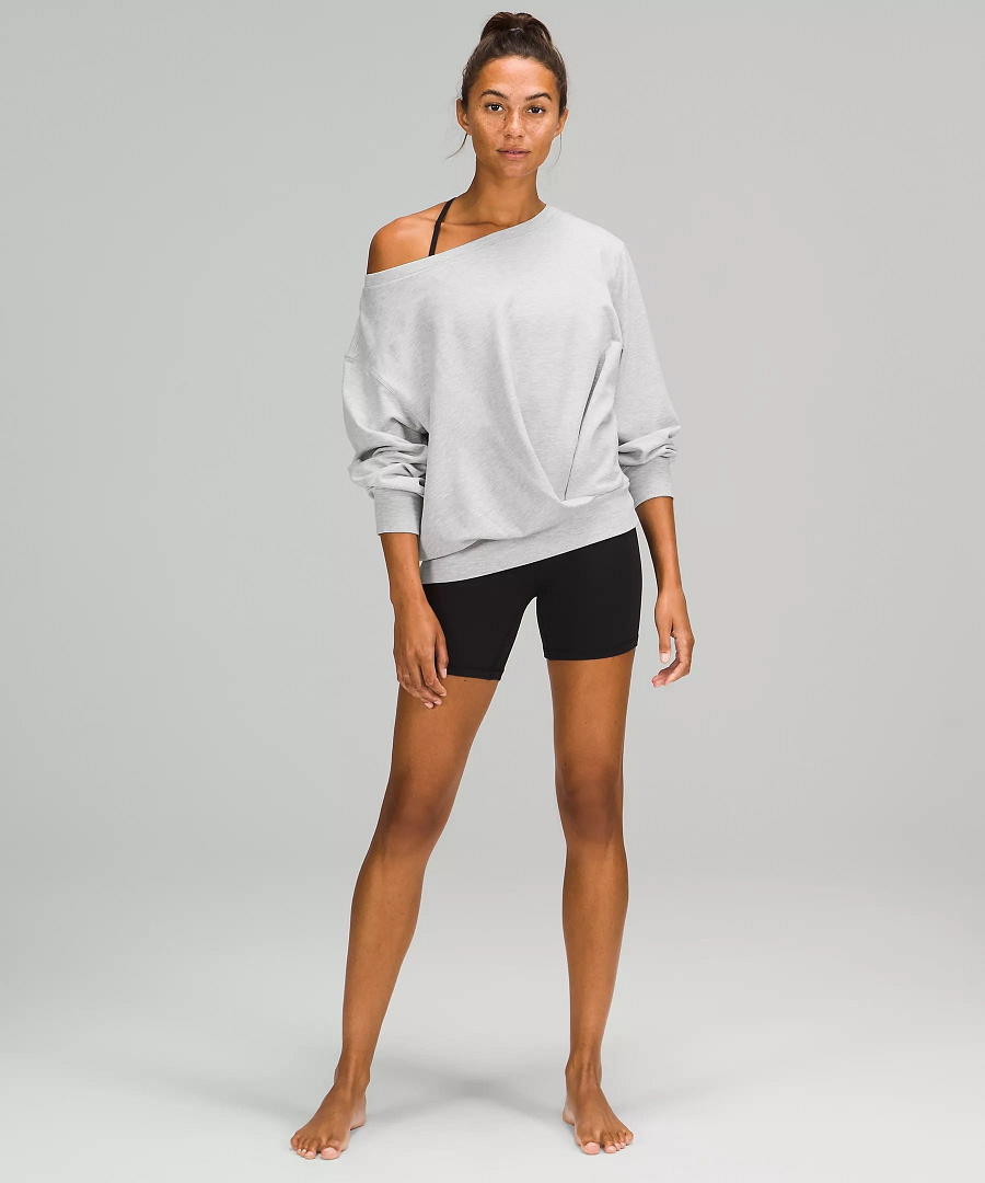 Pleated Modal Fleece Pullover 2