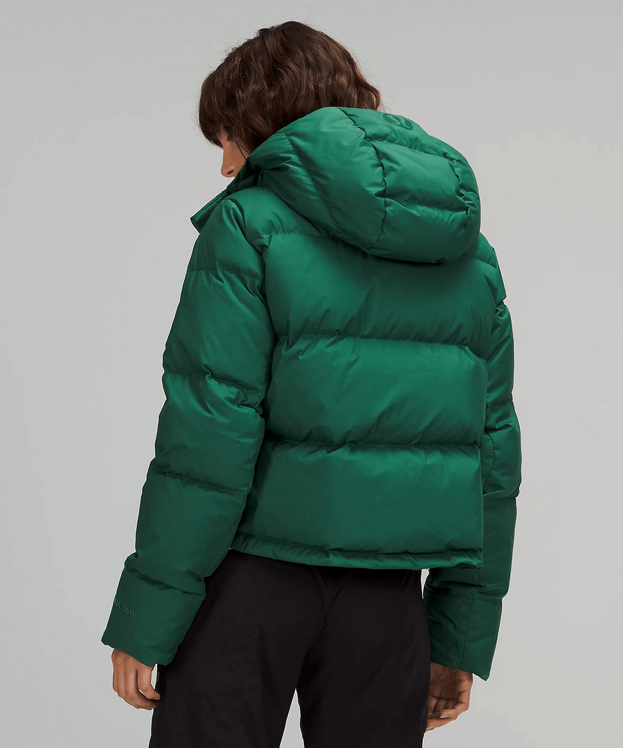 Wunder Puff Cropped Jacket everglade green 3