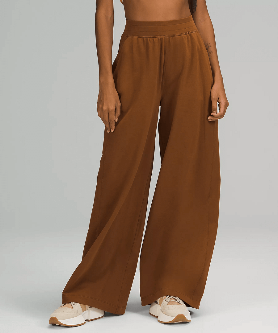 LA Wide Leg Super-High Rise Pant