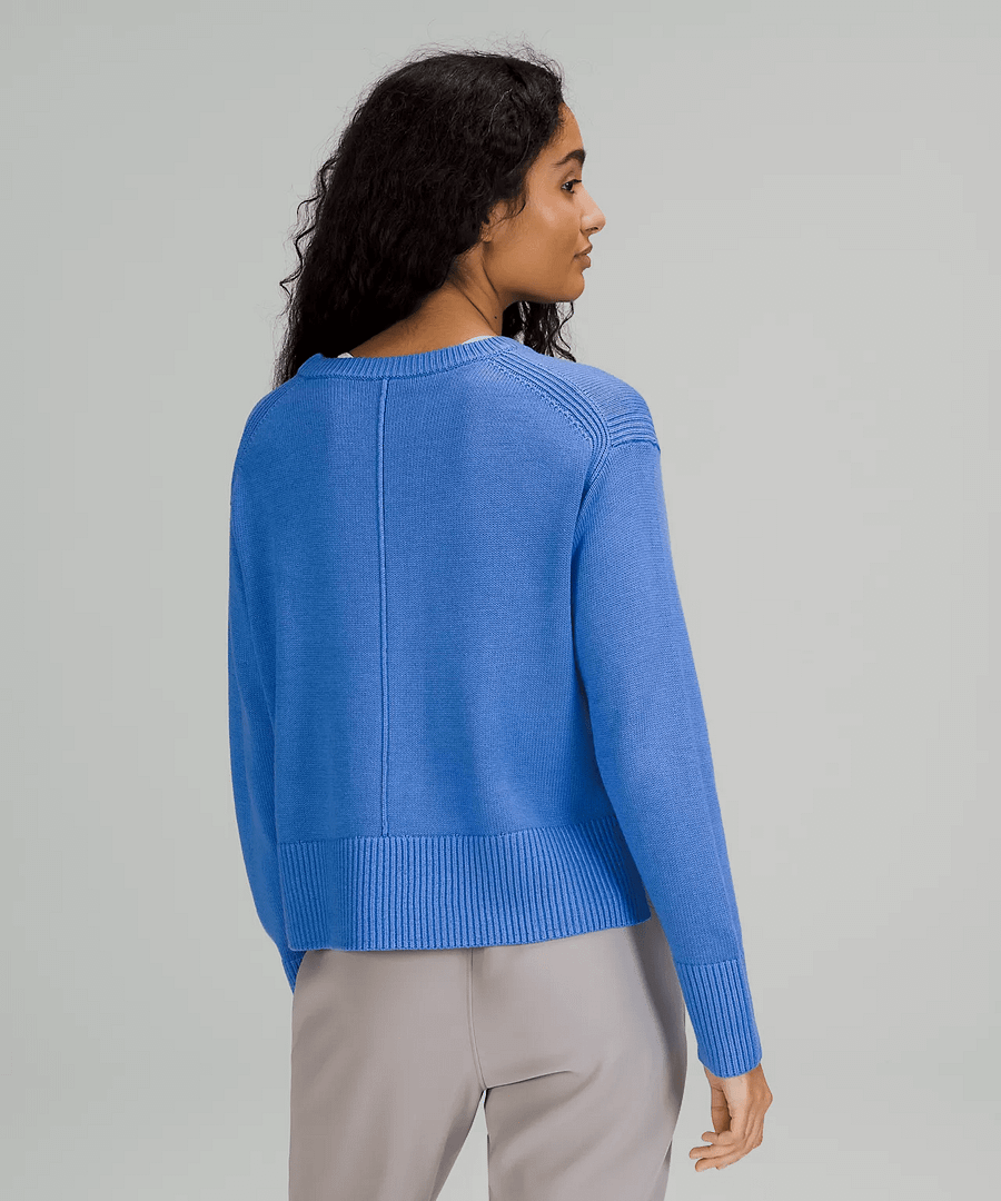 Cashlu Boxy Crewneck Sweater 3