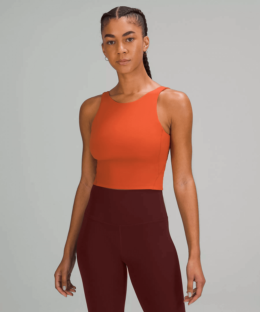 lululemon Align™ High-Neck Tank Top canyon orange