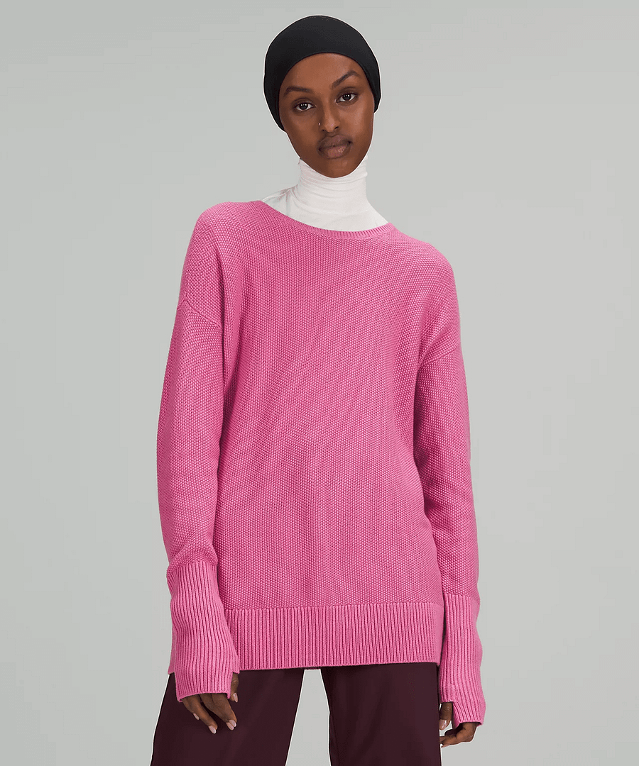 Cashlu Crossover Back Sweater