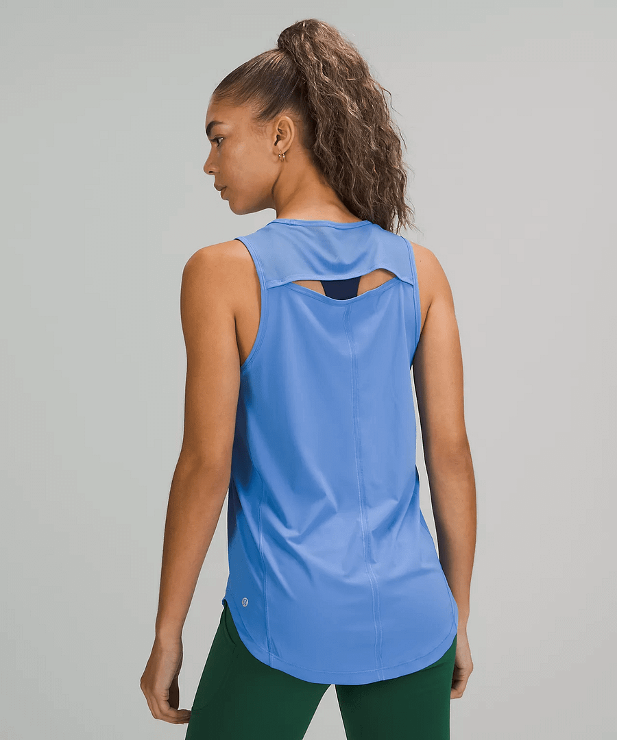 Sculpt Tank Top blue nile 3