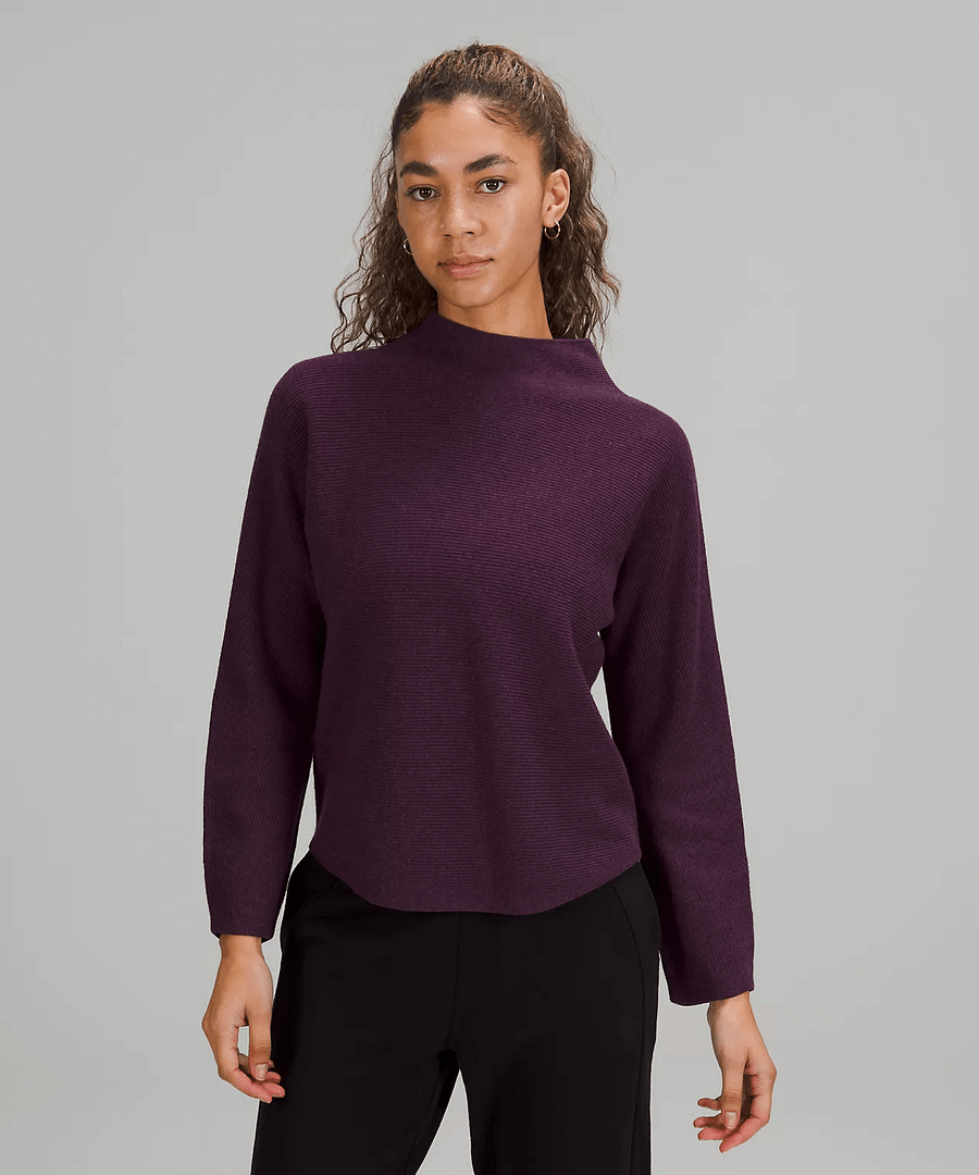 Boxy Cotton-Blend Sweater 2