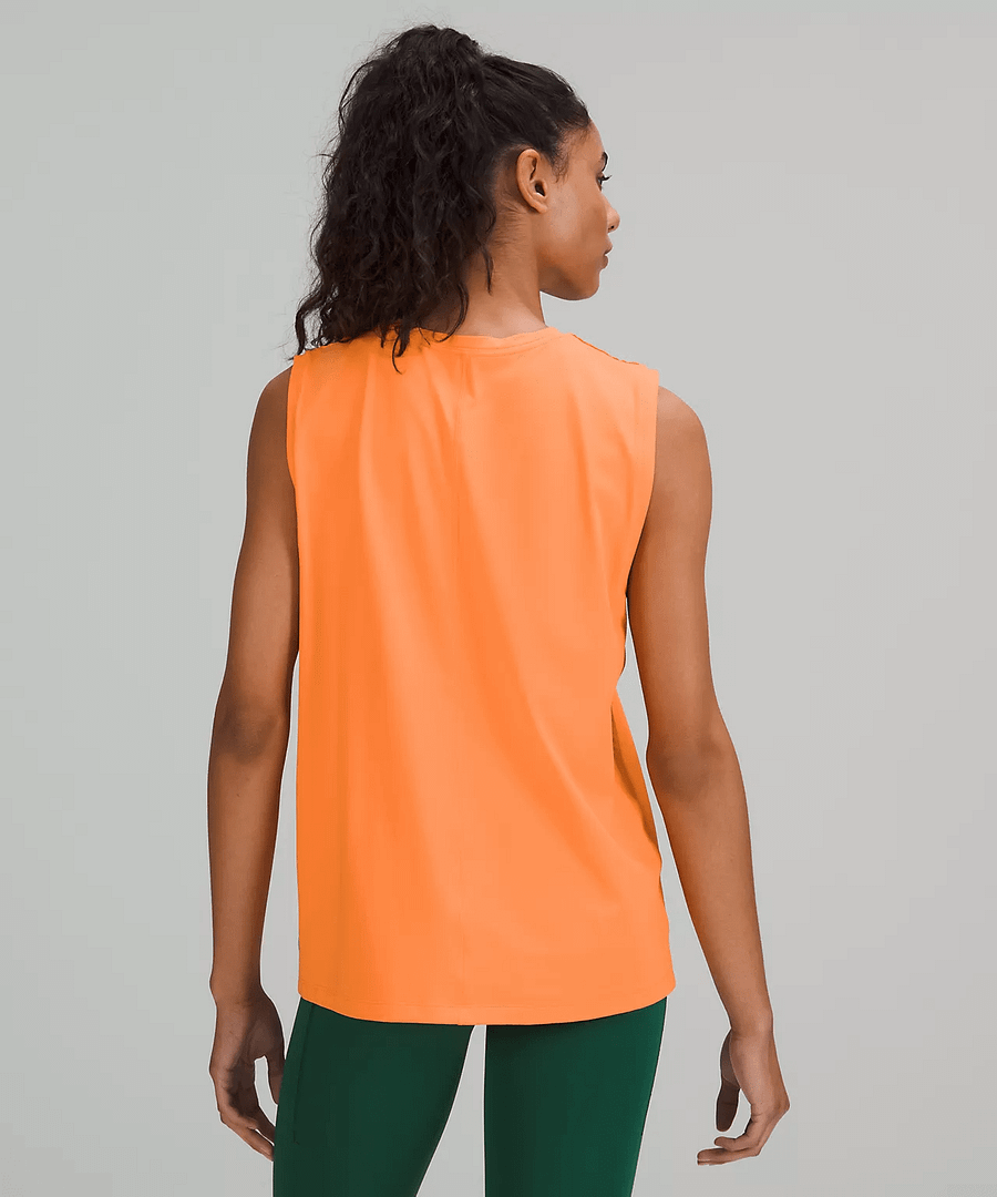 All Yours Training Tank Top Graphic orange frappe 3