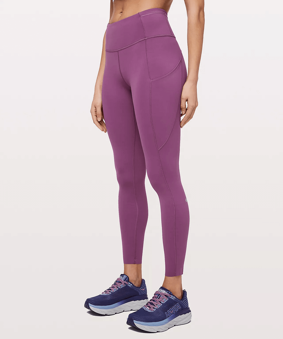 Fast and Free High-Rise Tight 25" vintage plum