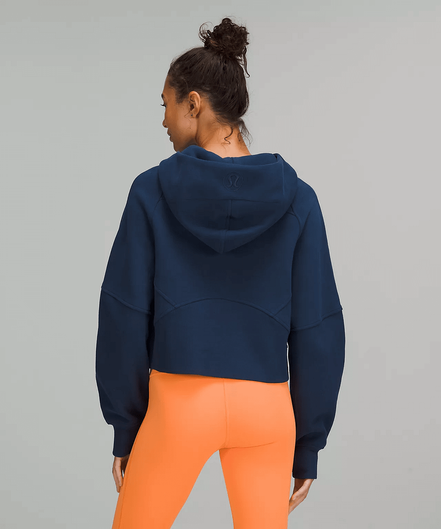 Scuba Oversized Half-Zip Hoodie mineral blue 3