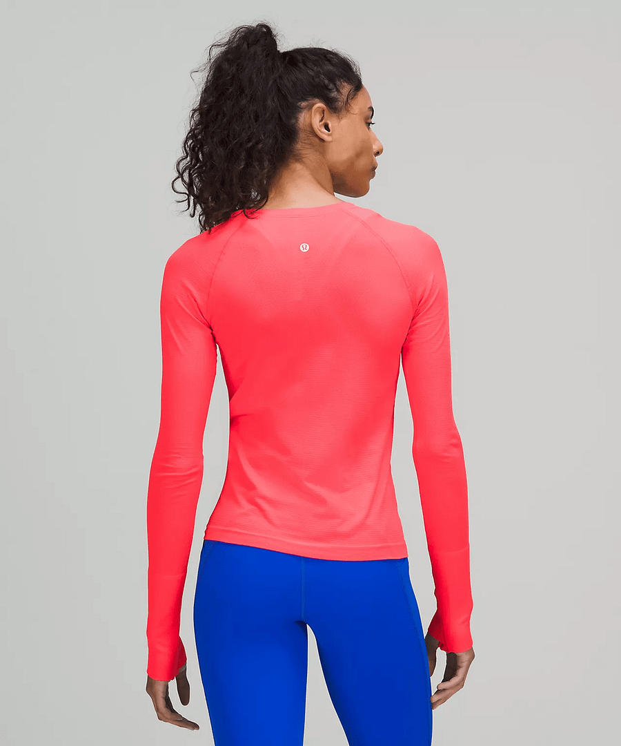 Swiftly Tech Long Sleeve Shirt 2.0 Race Length Flare