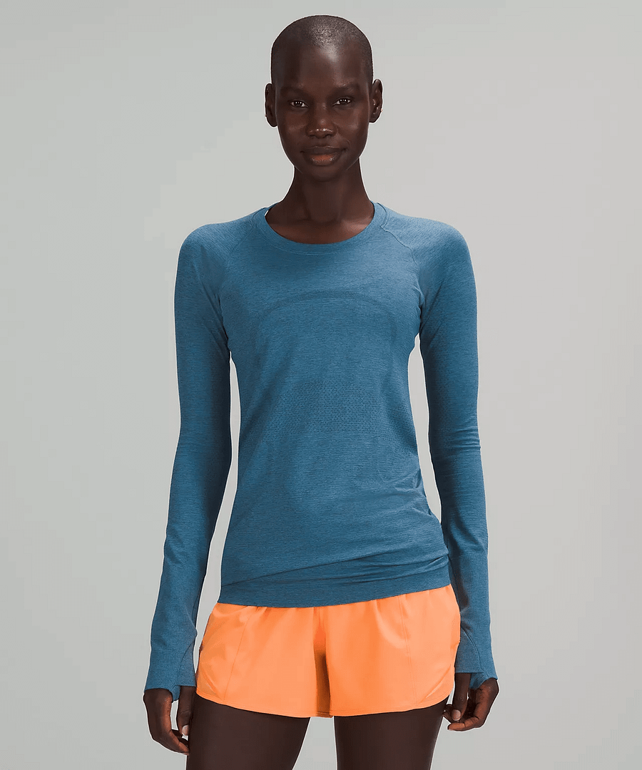 Swiftly Tech Long Sleeve Shirt 2.0 mineral blue